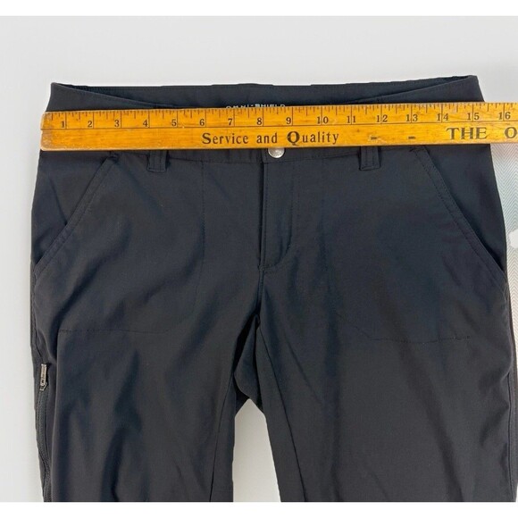 Columbia Omni Shield Pants Womens Size 6 Short Black Hiking Gorpcore Outdoors - Picture 6 of 10